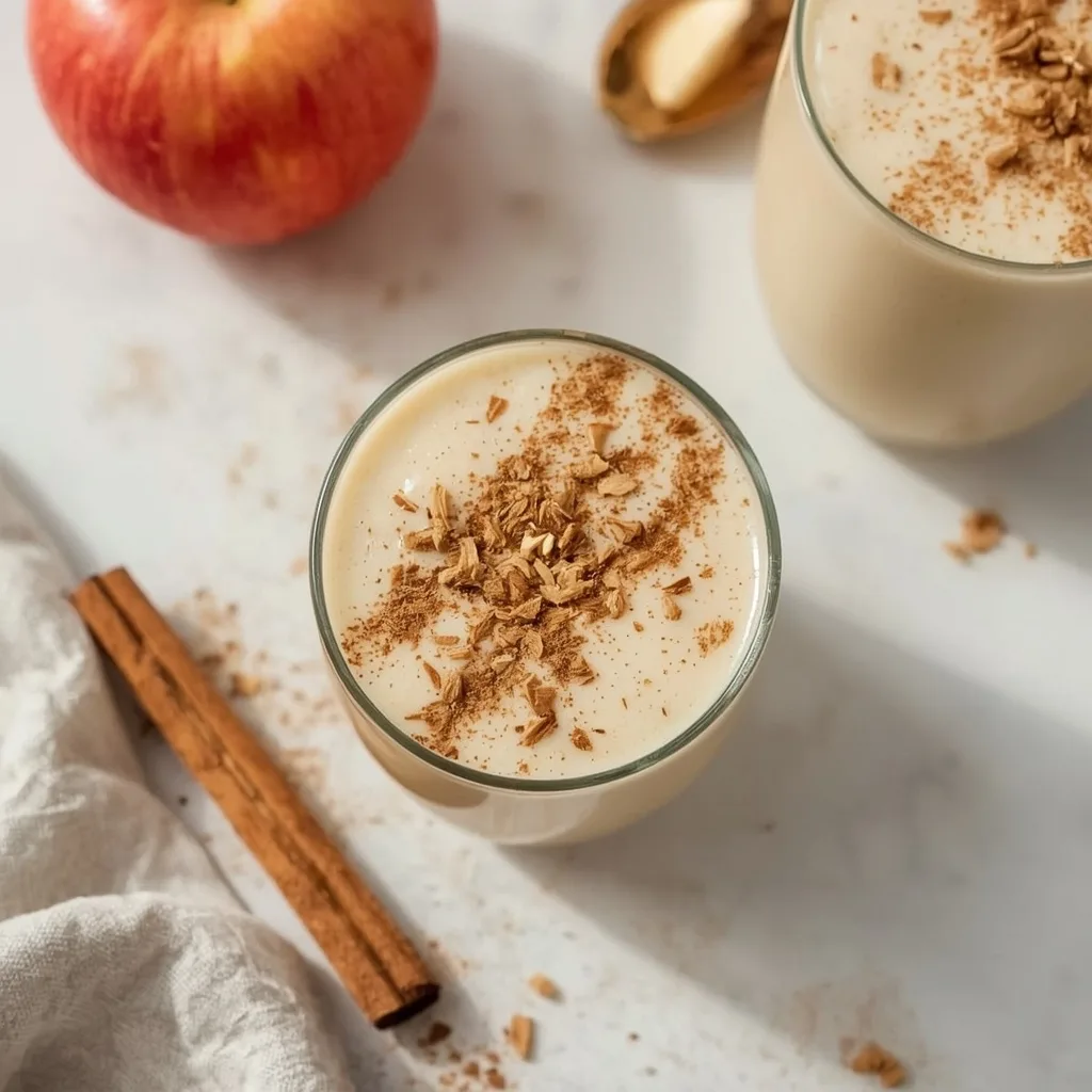 30g Protein Apple Pie Smoothie with Greek Yogurt