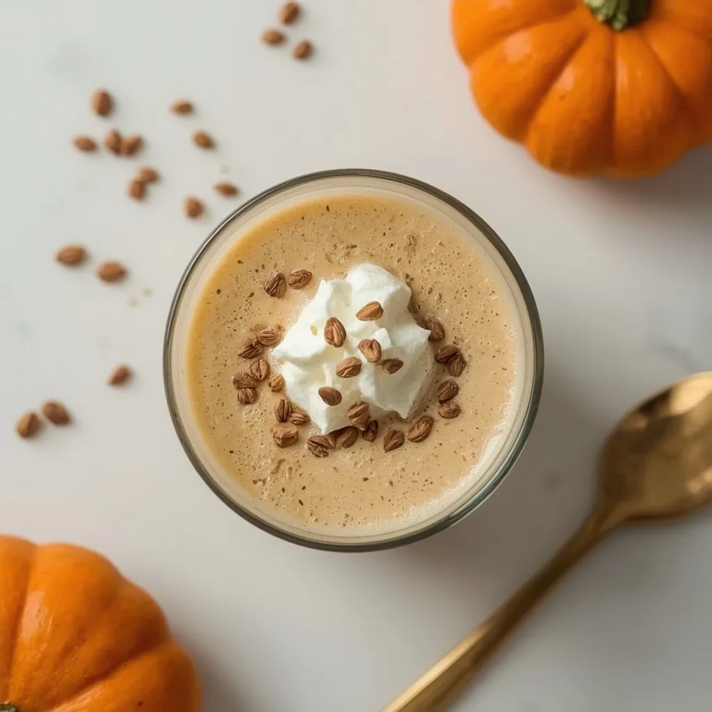 30g Protein Pumpkin Pie Shake (Cottage Cheese)