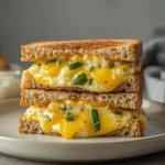 High Protein Leftover Turkey Breakfast Sandwiches (Freezer) - recipe card