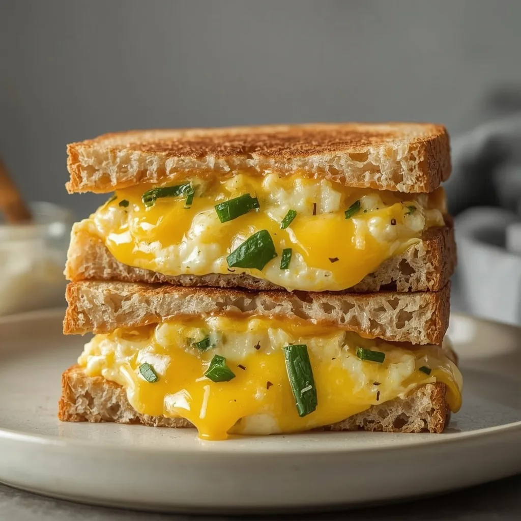 High Protein Leftover Turkey Breakfast Sandwiches