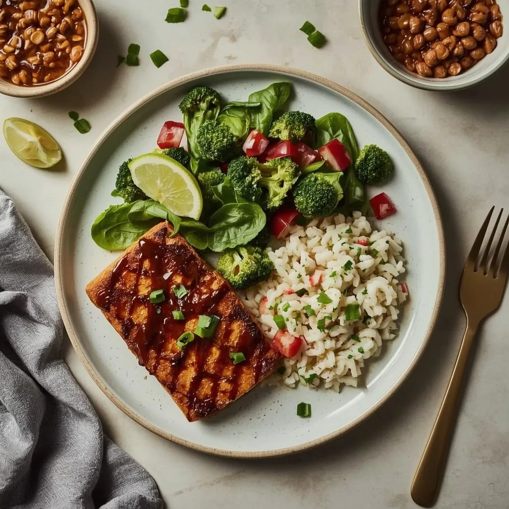 High Protein Maple Miso Tofu Steaks (Vegetarian Main)