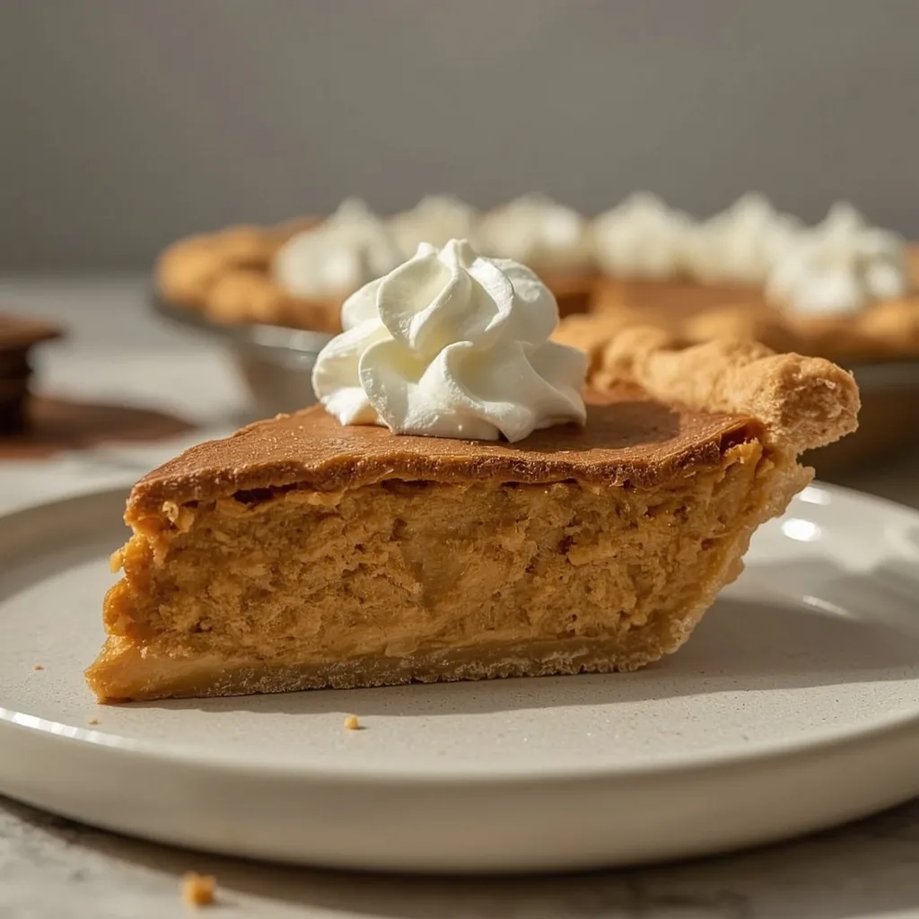 High Protein Sweet Potato Pie